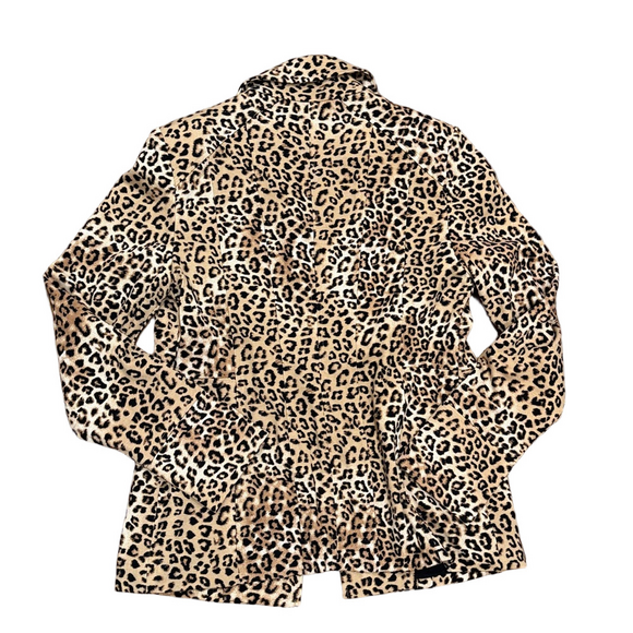 NWT Chico's Animal Print Animal Ponte Jacket | Size 0 - Picture 5 of 7